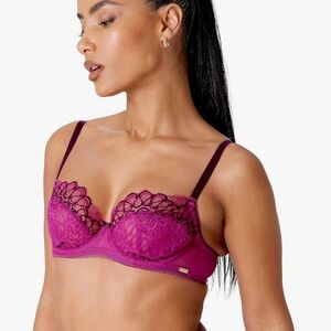 Gossard Lace Swirl Balconette Bra‎ Size 32C